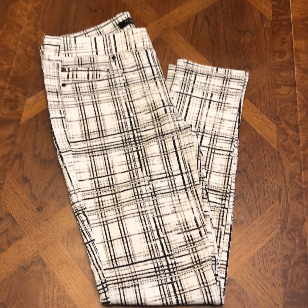 Liverpool Jeans Fashion Leggings- white/patterned